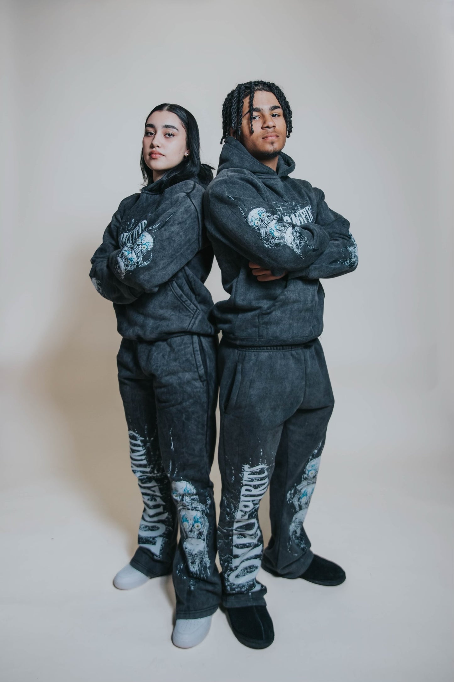 OG GREY LONELYSPIRITS TRACKSUIT